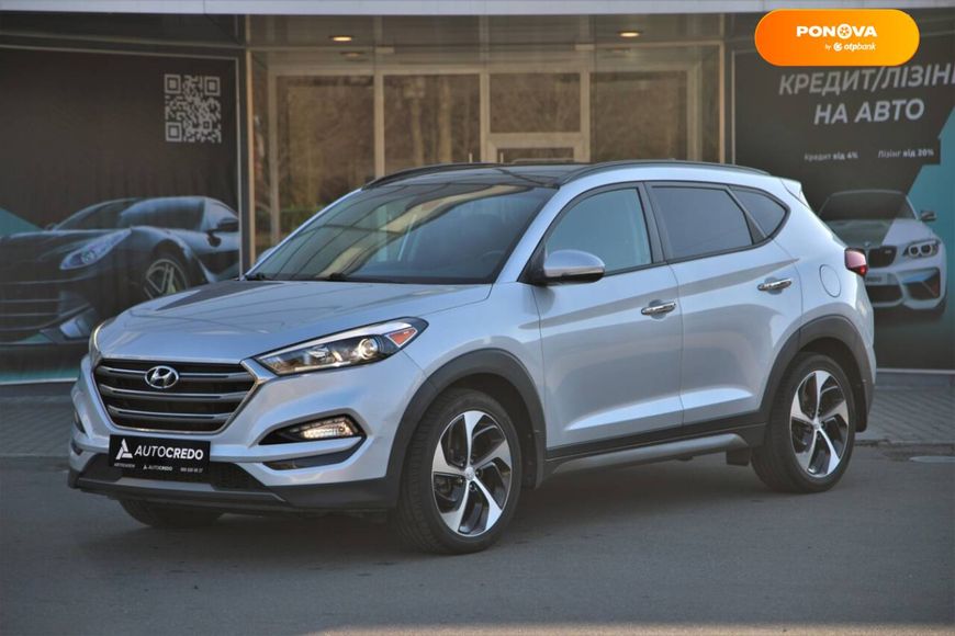 Hyundai Tucson, 2015, Бензин, 1.59 л., 18 тис. км, Позашляховик / Кросовер, Сірий, Харків 12956 фото