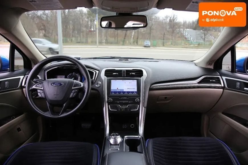 Ford Fusion, 2019 р., Гібрид (HEV), 135 тис. км, Седан, Синій, Харків AT-10411550 фото