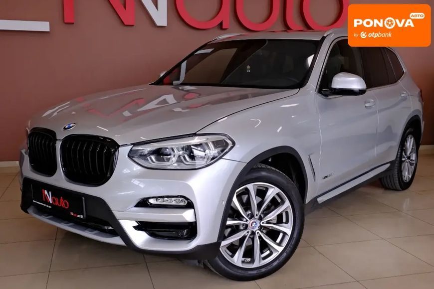 BMW X3, 2018 р., Бензин, 178 тис. км, Позашляховик / Кросовер, Сірий, Одеса AT-10416935 фото