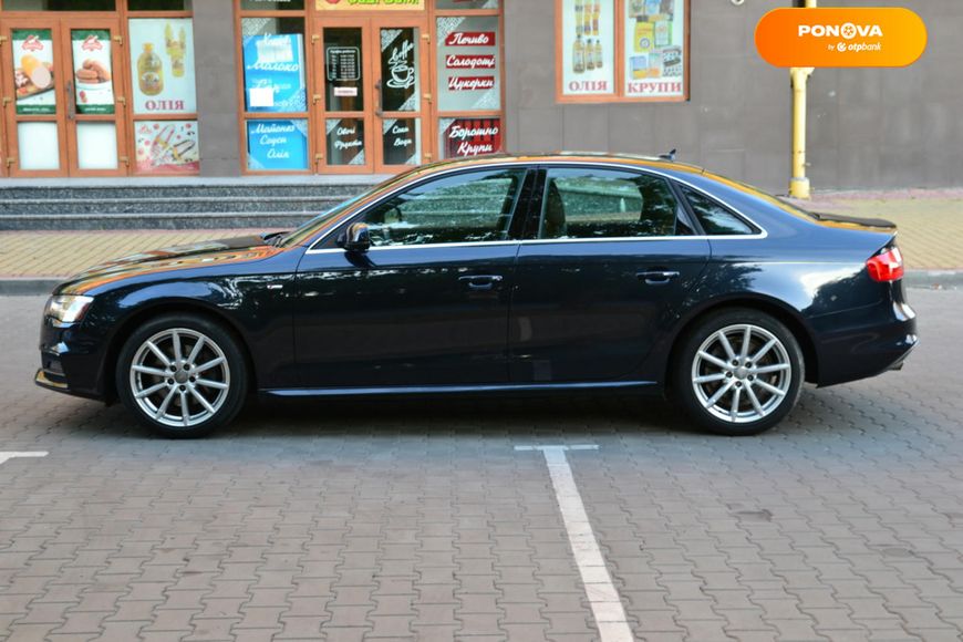 Audi A4, 2014, Бензин, 2 л., 140 тис. км, Седан, Синій, Луцьк 111256 фото