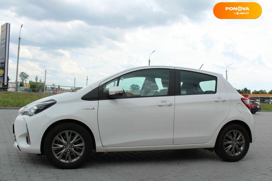 Toyota Yaris, 2019, Гібрид (HEV), 1.5 л., 117 тис. км, Хетчбек, Білий, Вінниця 17465 фото