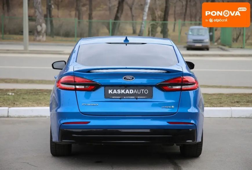 Ford Fusion, 2019 р., Гібрид (HEV), 135 тис. км, Седан, Синій, Харків AT-10411550 фото