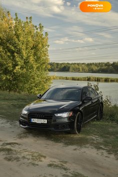 Audi S6, 2014, Бензин, 3.99 л., 127 тис. км, Седан, Чорний, Київ Cars-Pr-248141 фото