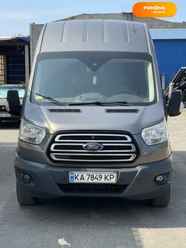 Ford Transit Custom, 2014, Дизель, 2.2 л., 348 тис. км, Мінівен, Сірий, Київ Cars-Pr-155495 фото