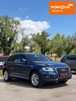 Audi Q5, 2015 р., Бензин, 98 тис. км, Позашляховик / Кросовер, Синій, Кропивницький (Кіровоград) AT-10425430 фото