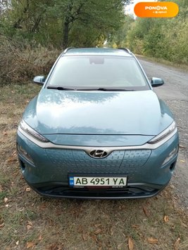 Hyundai Kona, 2019, Електро, 116 тис. км, Позашляховик / Кросовер, Синій, Козятин Cars-Pr-249764 фото