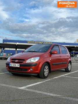 Hyundai Getz, 2008, Газ пропан-бутан / Бензин, 1.6 л., 219 тис. км, Хетчбек, Червоний, Київ Cars-Pr-272411 фото