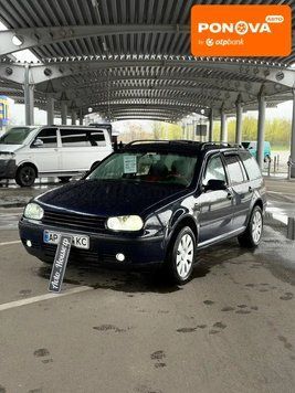 Volkswagen Golf, 2000 р., Газ пропан-бутан / Бензин, 393 тис. км, Універсал, Синій, Запоріжжя AT-10415766 фото