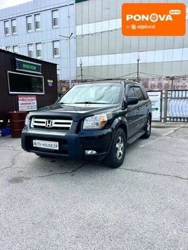 Honda Pilot, 2007 р., Газ пропан-бутан / Бензин, 246 тис. км, Універсал, Чорний, Запоріжжя AT-10415645 фото