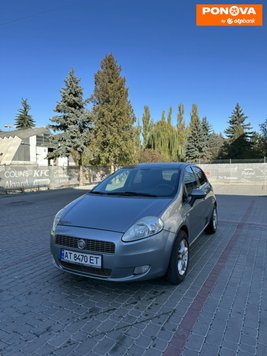 Fiat Grande Punto, 2010, Бензин, 1.37 л., 194 тис. км, Хетчбек, Сірий, Івано-Франківськ Cars-Pr-263543 фото