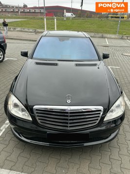 Mercedes-Benz S-Class, 2008, Газ пропан-бутан / Бензин, 5.5 л., 310 тис. км, Седан, Чорний, Київ Cars-Pr-276547 фото