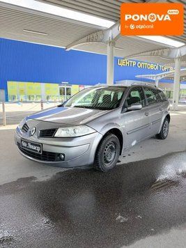 Renault Megane, 2008 р., Дизель, 313 тис. км, Універсал, Сірий, Запоріжжя AT-10417948 фото