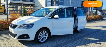 SEAT Alhambra, 2013, Дизель, 1.9 л., 186 тис. км, Мінівен, Білий, Луцьк Cars-Pr-224673 фото