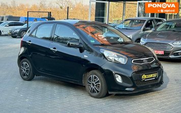 Kia Picanto, 2012, Бензин, 1 л., 143 тис. км, Хетчбек, Чорний, Чернівці 259170 фото