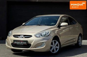 Hyundai Accent, 2011 р., Бензин, 186 тис. км, Седан, Бежевий, Миколаїв AT-10412635 фото