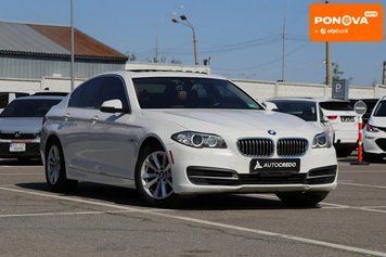 BMW 5 Series, 2014 р., Бензин, 155 тис. км, Седан, Білий, Київ AT-10416970 фото