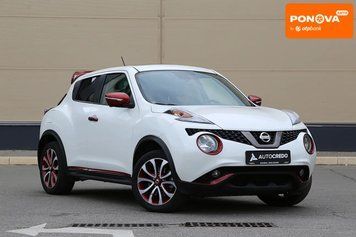 Nissan Juke, 2014 р., Бензин, 152 тис. км, Позашляховик / Кросовер, Білий, Київ AT-10415899 фото