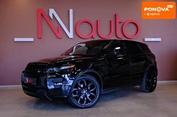 Land Rover Range Rover Evoque, 2014 р., Бензин, 158 тис. км, Позашляховик / Кросовер, Чорний, Одеса AT-10416876 фото