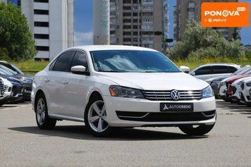 Volkswagen Passat, 2014 р., Бензин, 152 тис. км, Седан, Білий, Київ AT-10419826 фото