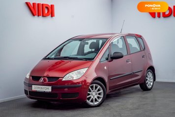 Mitsubishi Colt, 2006, Бензин, 1.3 л., 137 тис. км, Хетчбек, Червоний, Київ 200122 фото