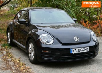 Volkswagen Beetle, 2016, Бензин, 1.78 л., 77 тис. км, Хетчбек, Чорний, Київ Cars-Pr-274240 фото