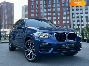 BMW X3, 2017, Бензин, 2 л., 120 тис. км, Позашляховик / Кросовер, Синій, Київ 111317 фото