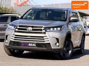 Toyota Highlander, 2015 р., Газ пропан-бутан / Бензин, 148 тис. км, Позашляховик / Кросовер, Сірий, Кривий Ріг AT-10426011 фото