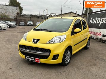 Peugeot 107, 2011, Бензин, 1 л., 117 тис. км, Хетчбек, Жовтий, Запоріжжя 278171 фото