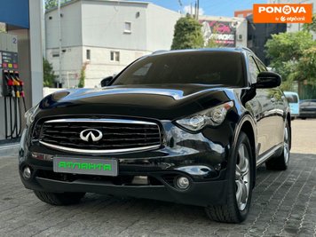 Infiniti FX 35, 2008, Бензин, 3.5 л., 225 тис. км, Позашляховик / Кросовер, Чорний, Одеса 200671 фото