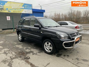 Kia Sportage, 2007, Бензин, 2 л., 172 тис. км, Позашляховик / Кросовер, Чорний, Суми 279345 фото