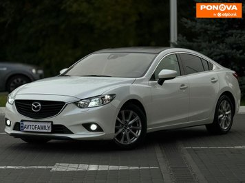 Mazda 6, 2013, Бензин, 2 л., 179 тис. км, Седан, Білий, Дніпро (Дніпропетровськ) 278425 фото