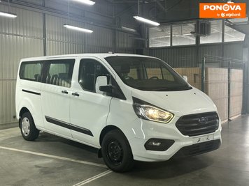 Ford Tourneo Custom, 2021, Дизель, 2 л., 76 тис. км, Мінівен, Білий, Київ 257641 фото