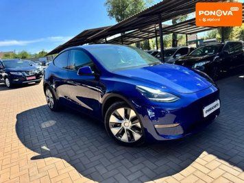 Tesla Model Y, 2024 р., Електро, 19 тис. км, Позашляховик / Кросовер, Синій, Кривий Ріг AT-10397652 фото