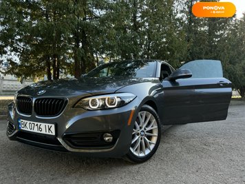 BMW 2 Series, 2015, Бензин, 2 л., 95 тис. км, Купе, Сірий, Київ Cars-Pr-219219 фото