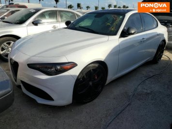 Alfa Romeo Giulia, 2019, Бензин, 2 л., 66 тис. км, Седан, Білий, Львів Cars-EU-US-KR-255975 фото