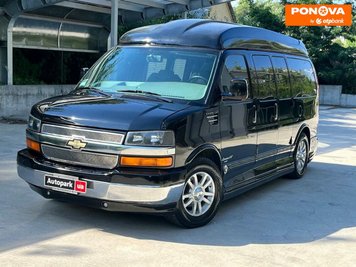 Chevrolet Express, 2010, Бензин, 5.3 л., 184 тис. км, Мінівен, Чорний, Київ 116502 фото