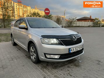 Skoda Rapid, 2014, Бензин, 1.2 л., 187 тис. км, Ліфтбек, Сірий, Київ Cars-Pr-274823 фото