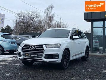 Audi Q7, 2017 р., Бензин, 187 тис. км, Позашляховик / Кросовер, Білий, Луцьк AT-10409491 фото