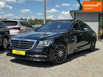 Mercedes-Benz S-Class, 2017 р., Дизель, 174 тис. км, Седан, Чорний, Умань AT-10424269 фото