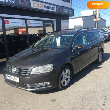 Volkswagen Passat B7, 2011, Дизель, 1.6 л., 281 тис. км, Універсал, Коричневий, Житомир 201972 фото