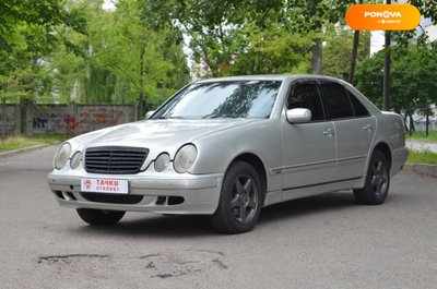 Mercedes-Benz E-Class, 2001, Газ пропан-бутан / Бензин, 2.8 л., 466 тис. км, Седан, Сірий, Київ 938 фото
