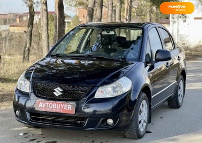 Suzuki SX4, 2008, Бензин, 1.6 л., 171 тис. км, Седан, Чорний, Київ 32365 фото