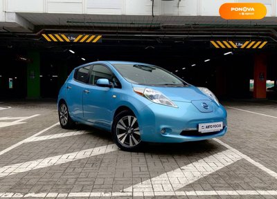 Nissan Leaf, 2015, Електро, 90 тис. км, Хетчбек, Синій, Київ 28571 фото