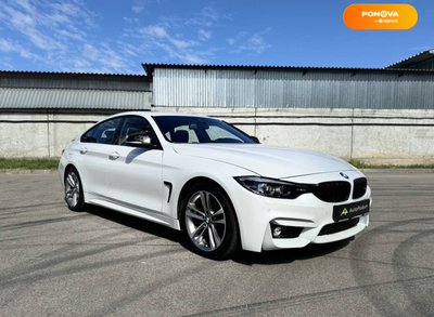 BMW 4 Series Gran Coupe, 2018, Бензин, 2 л., 68 тис. км, Купе, Білий, Київ 39354 фото