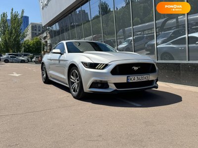 Ford Mustang, 2016, Бензин, 2.26 л., 125 тис. км, Купе, Сірий, Київ 39992 фото