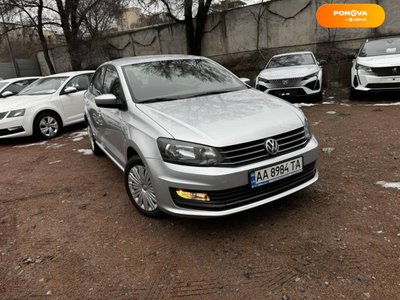 Volkswagen Polo, 2017, Бензин, 1.4 л., 115 тис. км, Седан, Сірий, Київ 12791 фото
