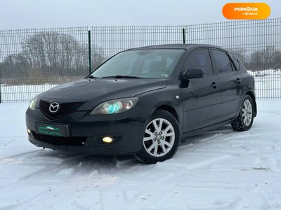 Mazda 3, 2007, Бензин, 1.6 л., 171 тис. км, Хетчбек, Чорний, Київ 5417 фото