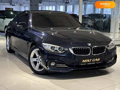 BMW 4 Series Gran Coupe, 2017, Дизель, 2 л., 150 тис. км, Купе, Синій, Київ 15992 фото