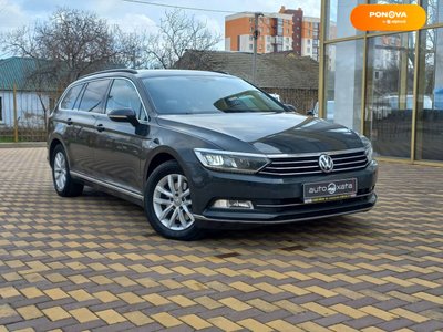 Volkswagen Passat, 2016, Дизель, 2 л., 163 тис. км, Універсал, Сірий, Миколаїв 41784 фото