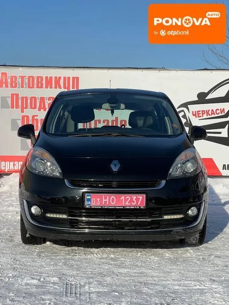 Renault Grand Scenic, 2012 г., Дизель, 233 тыс. км, Минивен, Чорный, Черкассы AT-10410383 фото